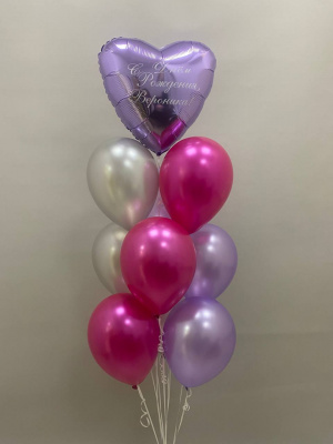 231 Фонтан из шаров Подарок для любимого человека