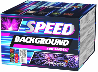 Батарея салютов Speed Background - 100 залпов0,6 (МАКСЭМ)